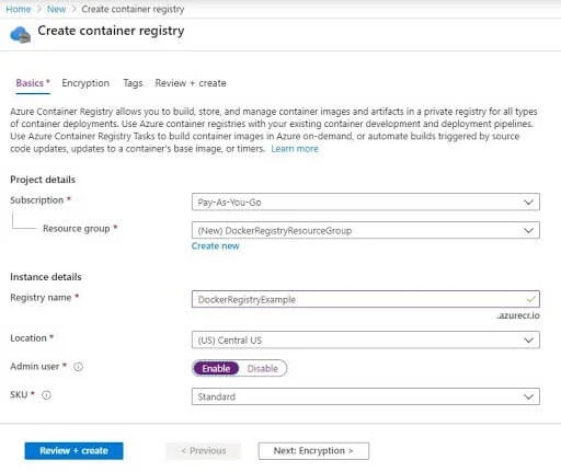 Azure in Docker: Run an App Service in a Docker Container