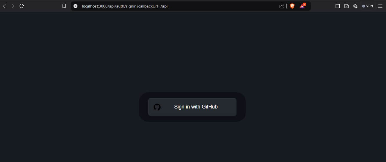 Sign into GitHub with NextAuth.js