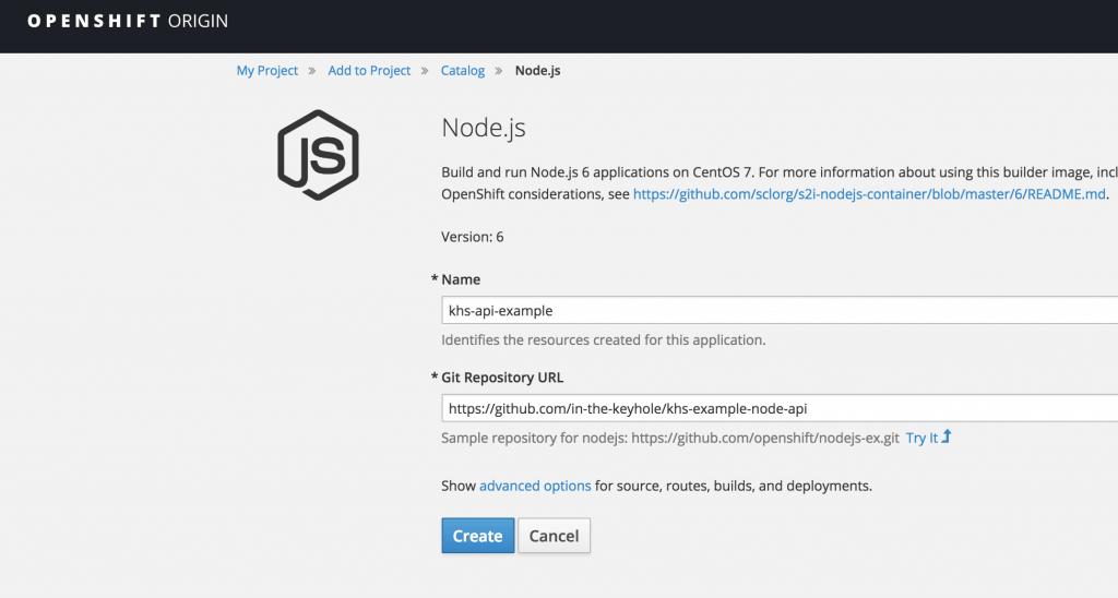 OpenShift Quick Start