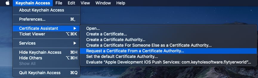 Set Up Push Notifications for iOS Platform