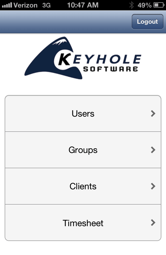 Timesheet mobile screenshot2
