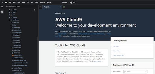 Amazon Lightsail and AWS Cloud9