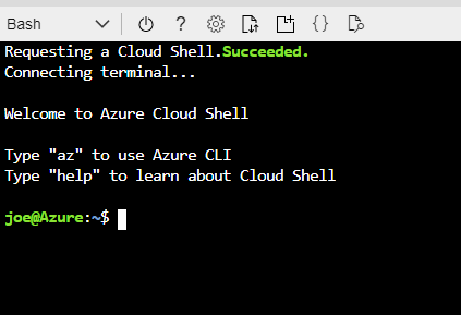 Welcome to Azure Cloud Shell