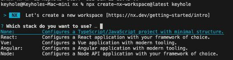 JavaScript Monorepo with NX
