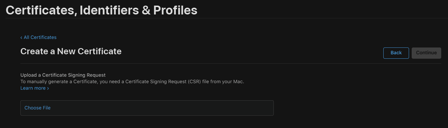 Set Up Push Notifications for iOS Platform