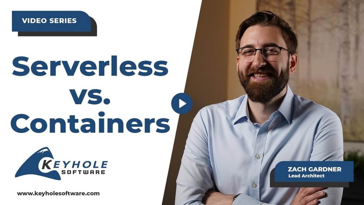 Video of Expert Zach Gardner with insights of serverless vs. containers for enterprise applications. David Pitt talking about mosdernizing cobol batch applications